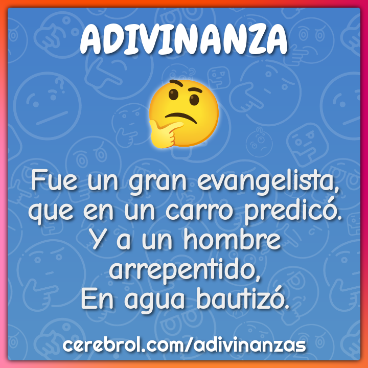 Fue un gran evangelista, que en un carro predicó. Y a un hombre...