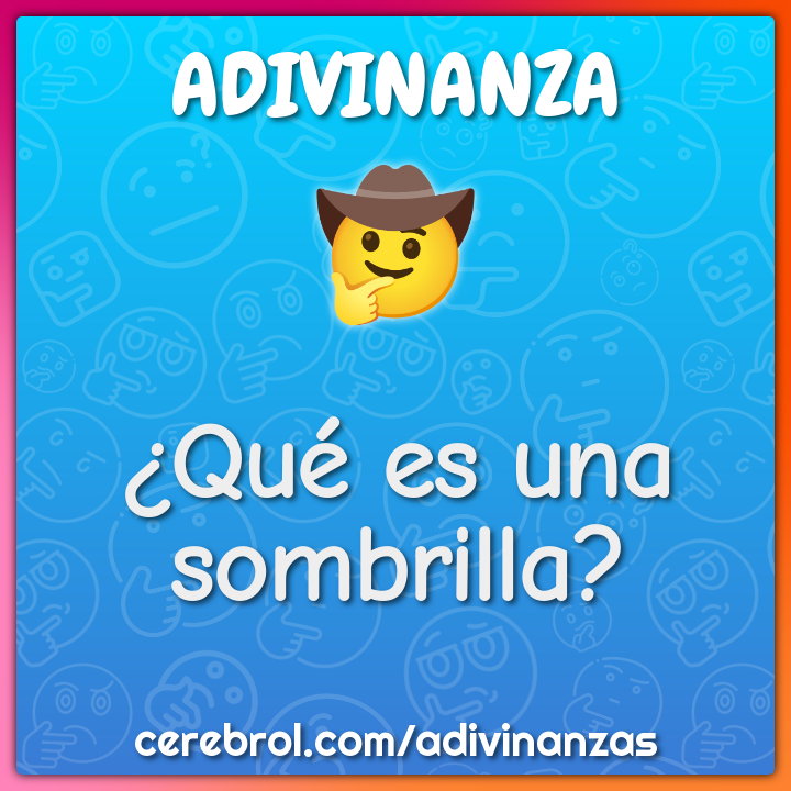 ¿Qué es una sombrilla?
