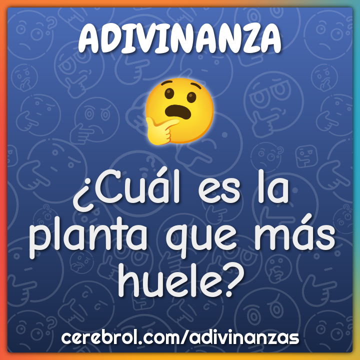 ¿Cuál es la planta que más huele?