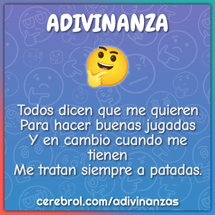 Todos dicen que me quieren Para hacer buenas jugadas Y en cambio...