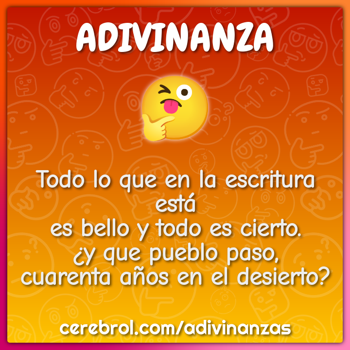 Todo lo que en la escritura está es bello y todo es cierto. ¿y que...