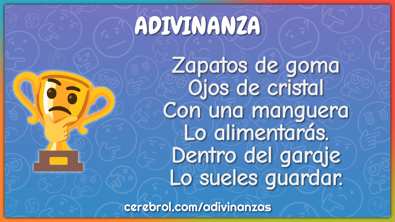 Zapatos de goma Ojos de cristal Con una manguera Lo alimentarás....