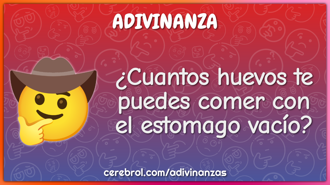 ¿Cuantos huevos te puedes comer con el estomago vacío?