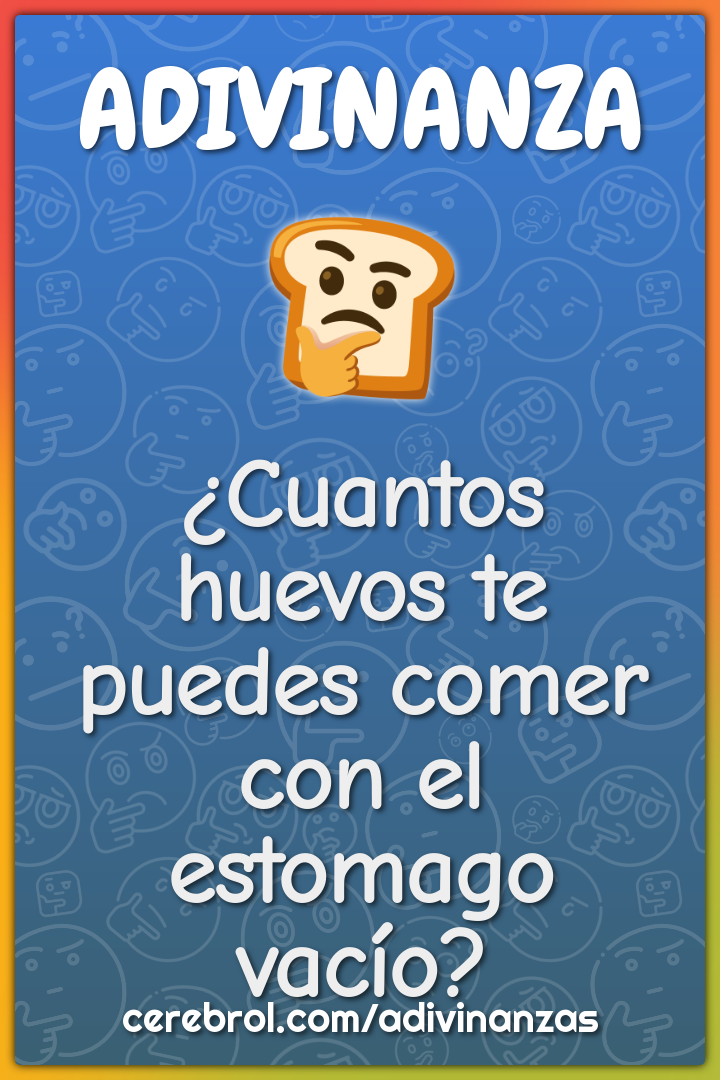 ¿Cuantos huevos te puedes comer con el estomago vacío?