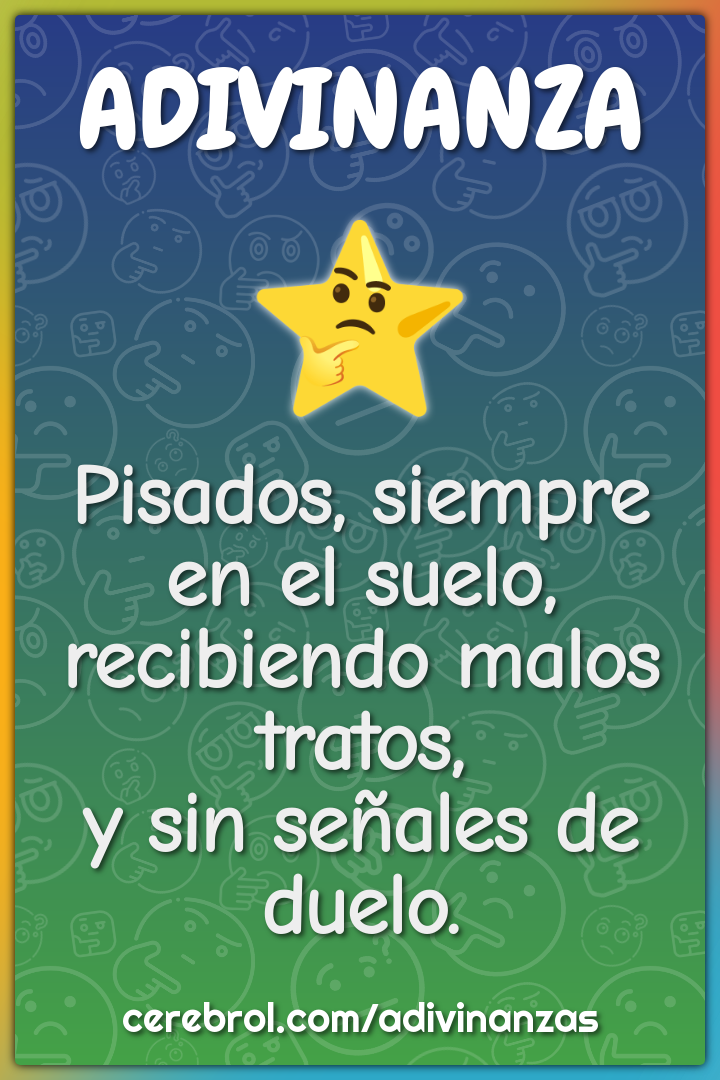 Pisados, siempre en el suelo, recibiendo malos tratos, y sin señales...