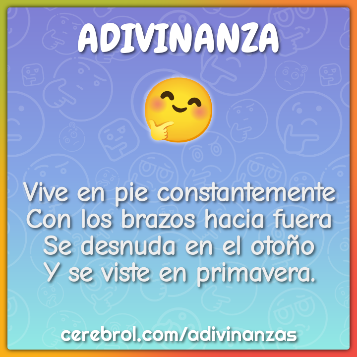 Vive en pie constantemente Con los brazos hacia fuera Se desnuda en el...