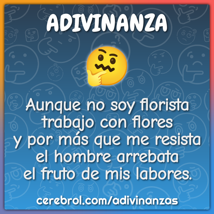 Aunque no soy florista trabajo con flores y por más que me resista