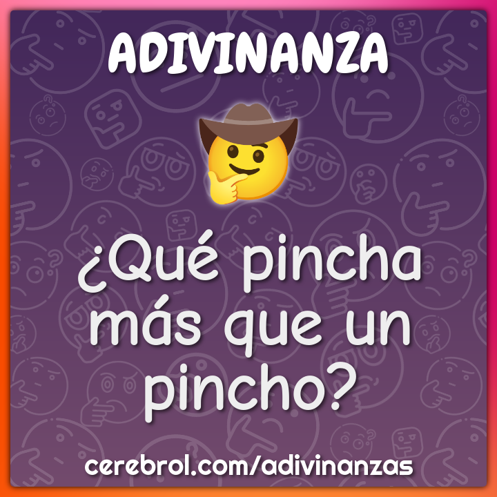 ¿Qué pincha más que un pincho?