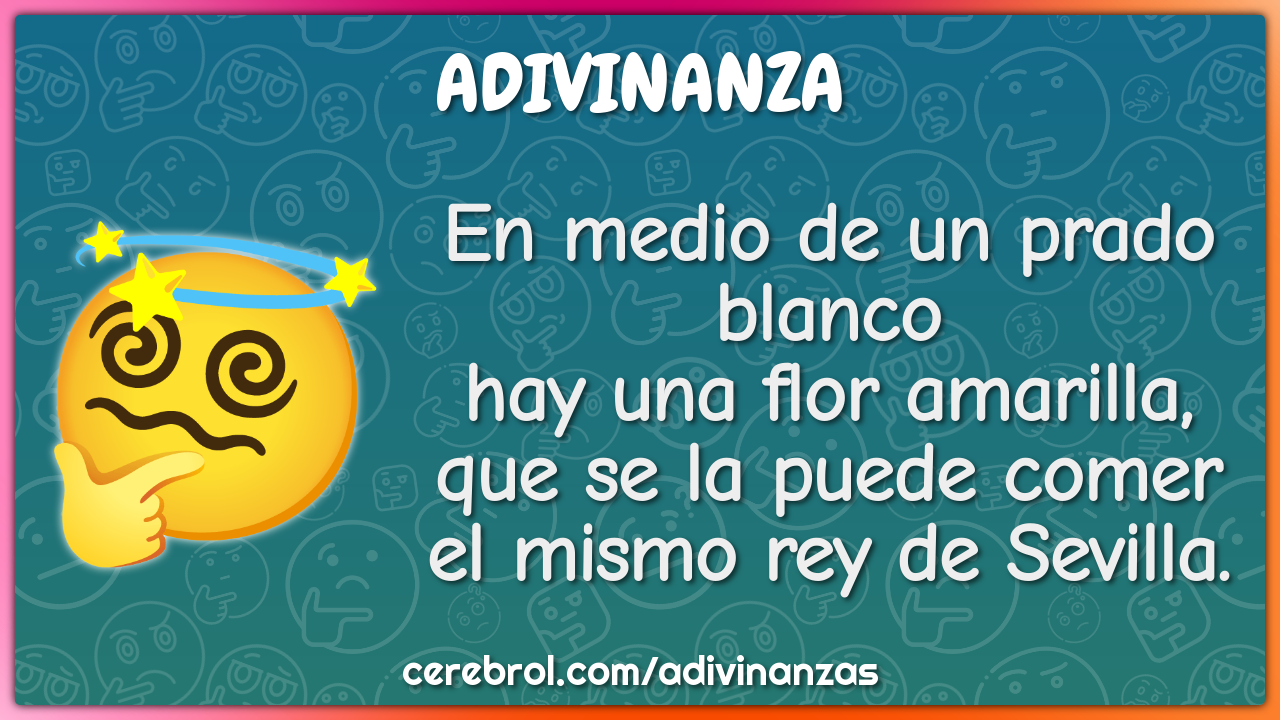 En medio de un prado blanco hay una flor amarilla, que se la puede...